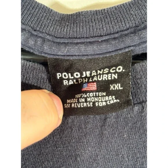Vintage Ralph Lauren Polo Jeans Company USA Shirt XXL - Picture 5 of 8